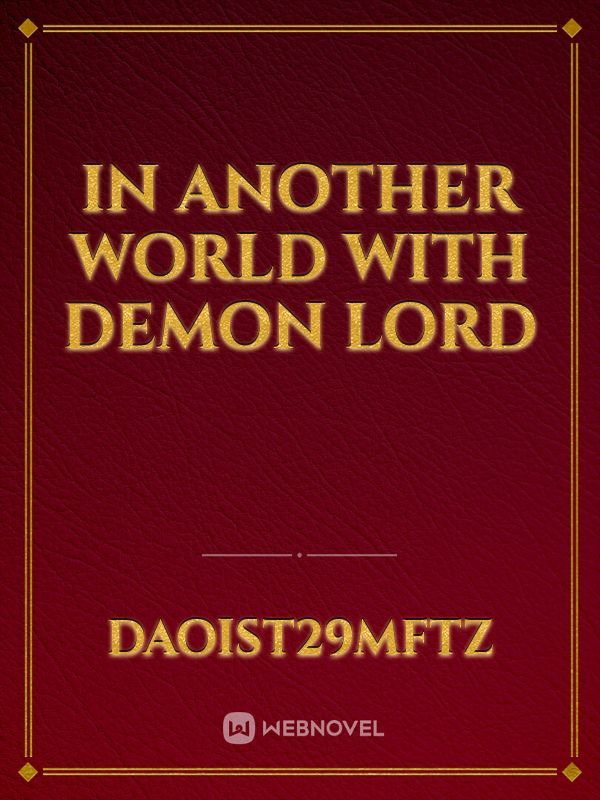 In another world with demon lord