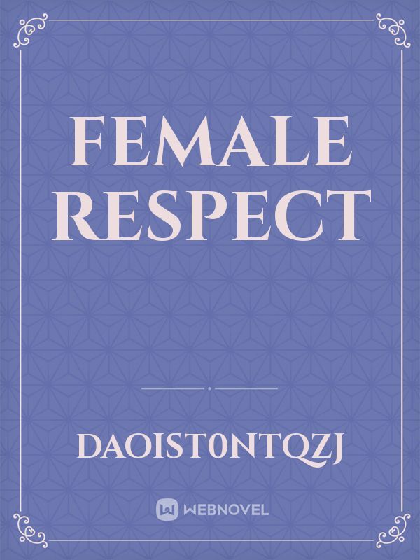 FEMALE RESPECT Book