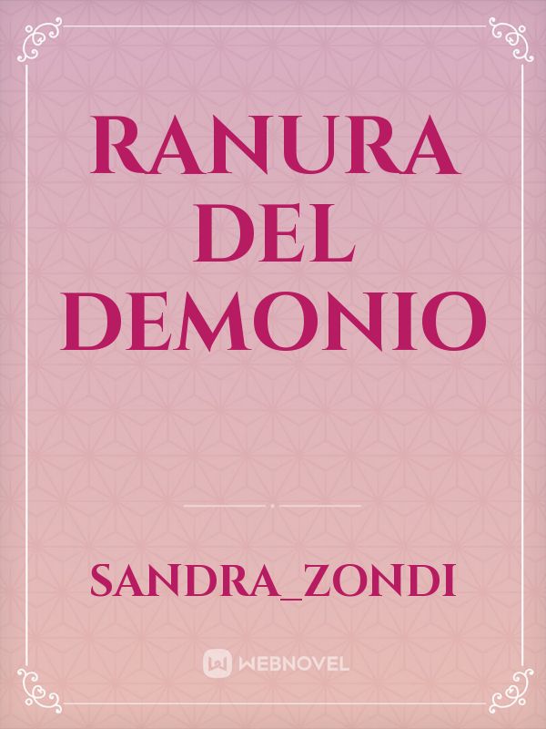 RANURA DEL DEMONIO