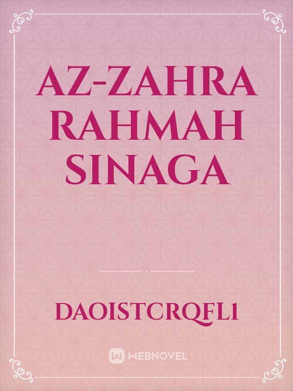 Az-zahra Rahmah Sinaga
