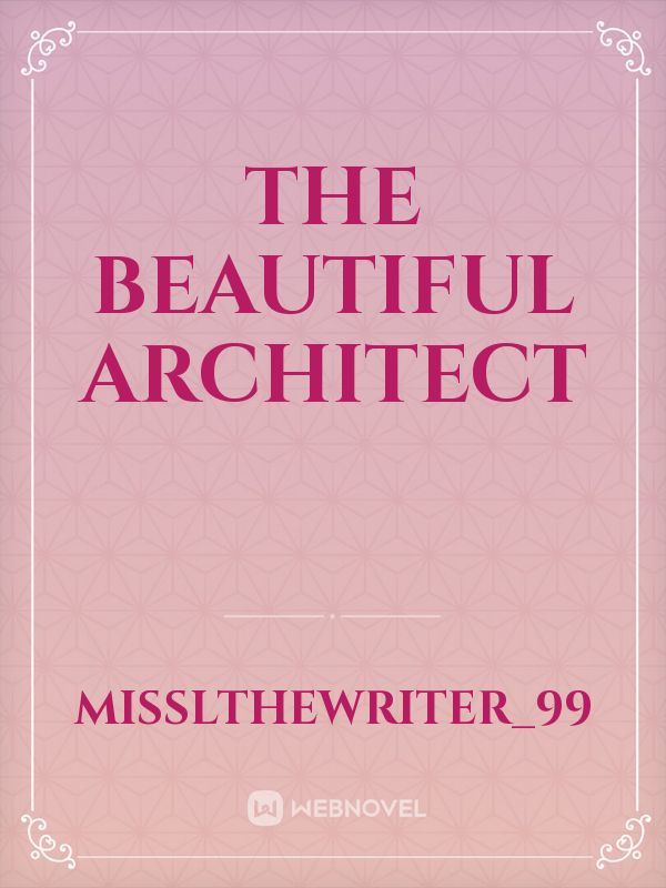 The Beautiful Architect Book