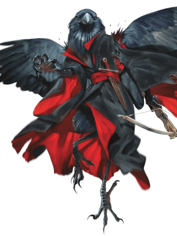 Demonic Raven in the Magus World Book