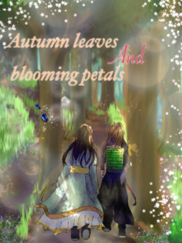 Autumn Leaves and Blooming Petals