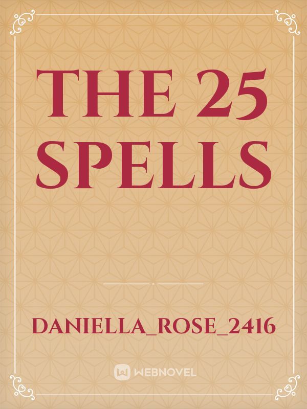 The 25 spells Book