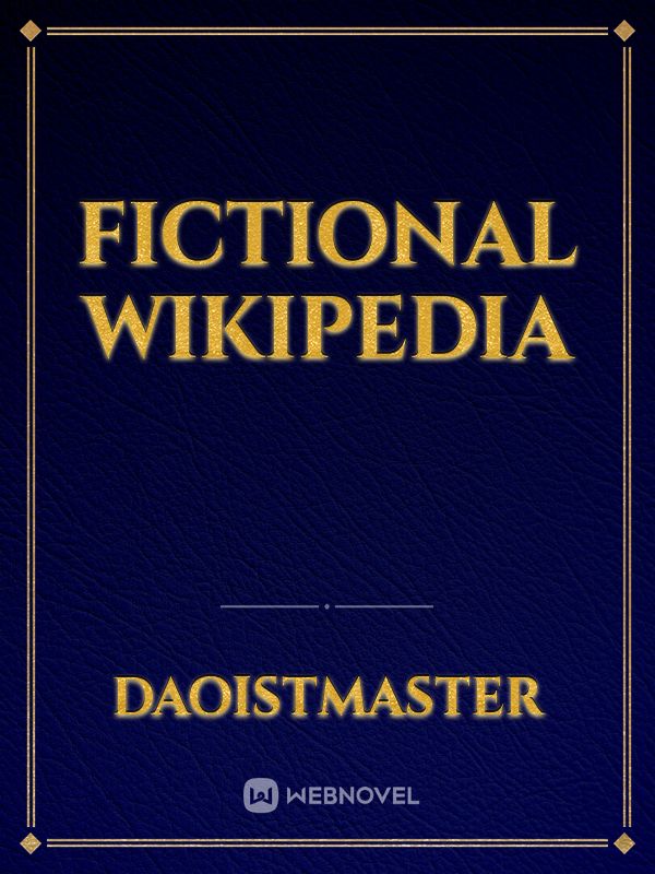Fictional Wikipedia Book