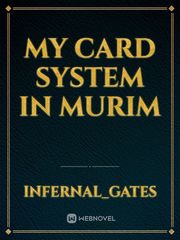 My card system in murim Book