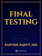 Final Testing Book