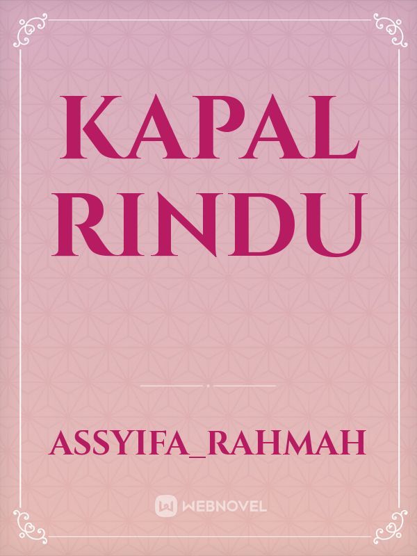 Kapal Rindu Book