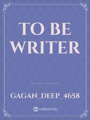 To be writer Book