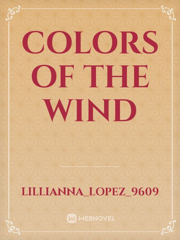 Colors Of 
The
Wind Book