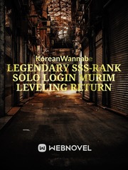 Legendary sss-rank solo login murim leveling return Book