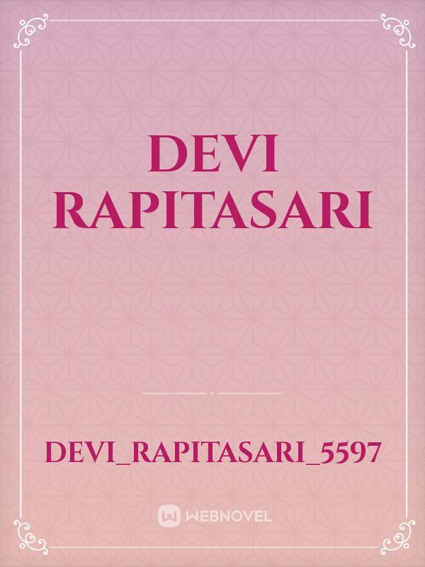 DEVI RAPITASARI Book