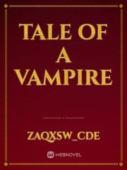 tale of a vampire Book