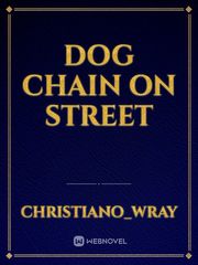 Dog chain on street Book