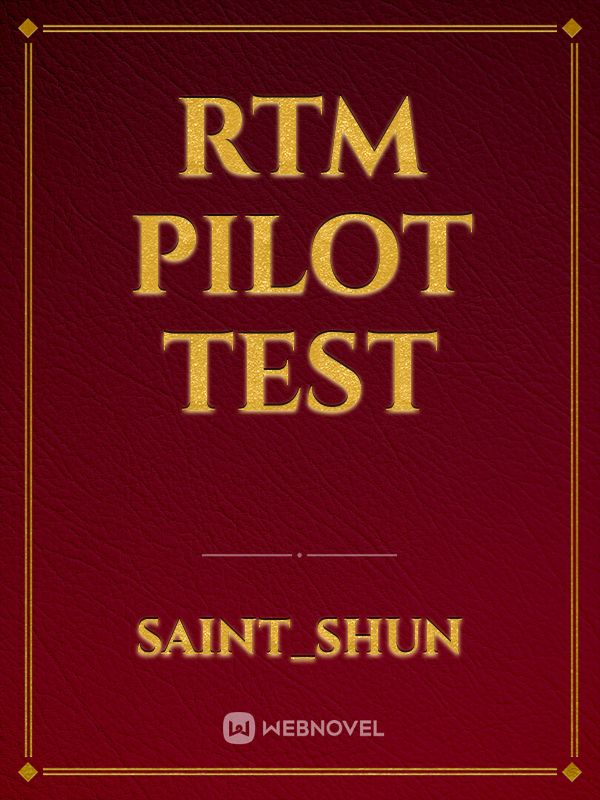 RTM Pilot Test Book