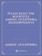 please reset the booktitle Aminat_Ogunyinka 20231218092329 14 Book