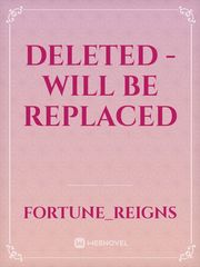 Deleted - Will be Replaced Book