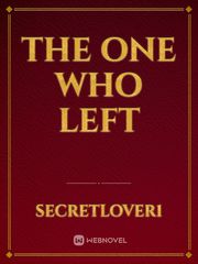 The one who left Book