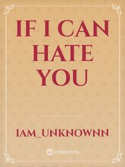 if i can hate you Book