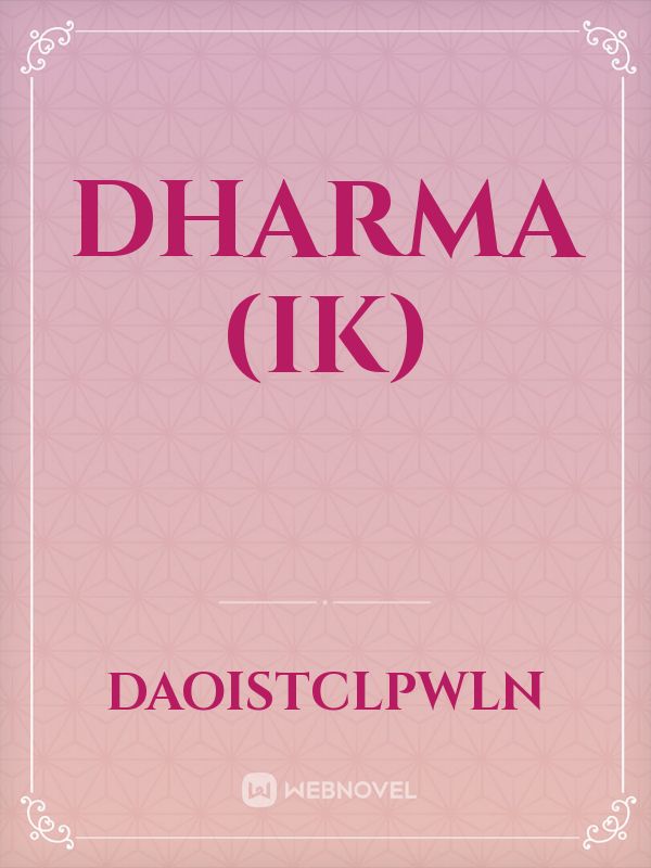 Dharma (Ik) Book