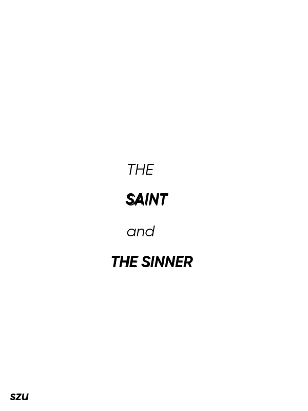 The Saint And The Sinner