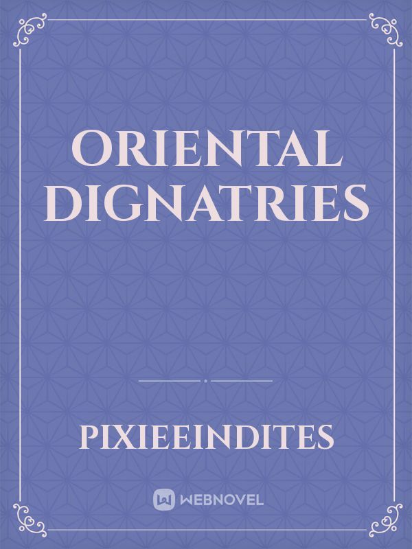 Oriental Dignatries Book