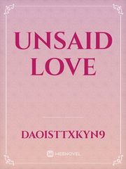Unsaid Love Book