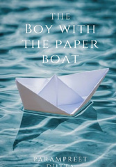 The boy with the paper boat Book