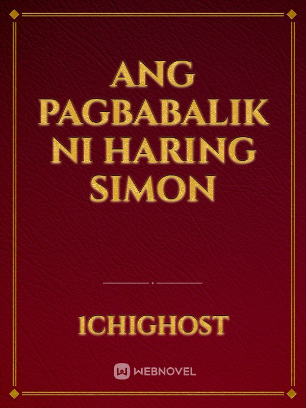 Ang Pagbabalik ni Haring Simon Book