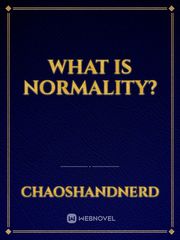 What is Normality? Book