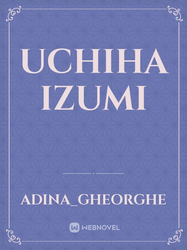 uchiha izumi Book