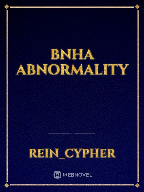 Bnha Abnormality Book