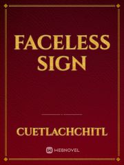 Faceless Sign Book