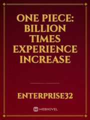 ONE PIECE: BILLION TIMES EXPERIENCE INCREASE Book