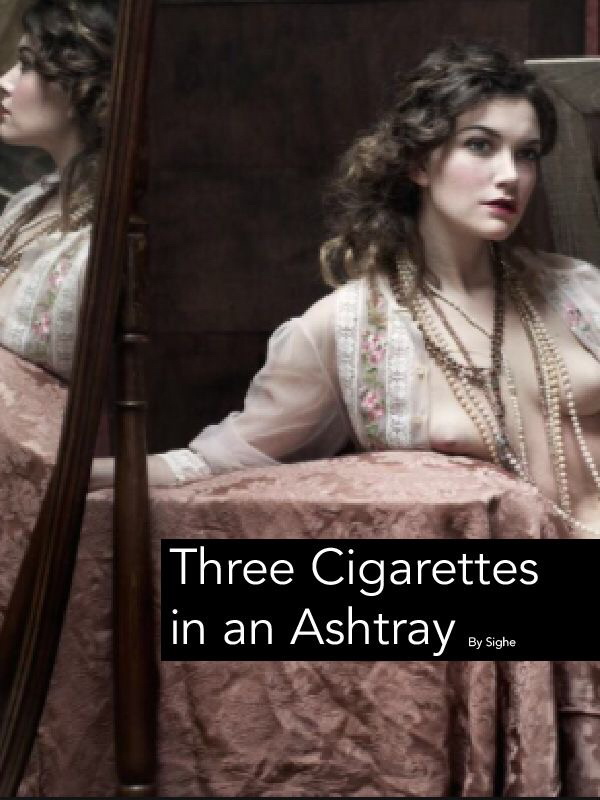 Three Cigarettes in an Ashtray (GL)