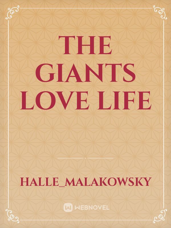 The Giants Love Life Book