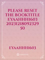 please reset the booktitle eyaahhh1603 20231218092329 50 Book