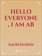 hello everyone , I am ab Book