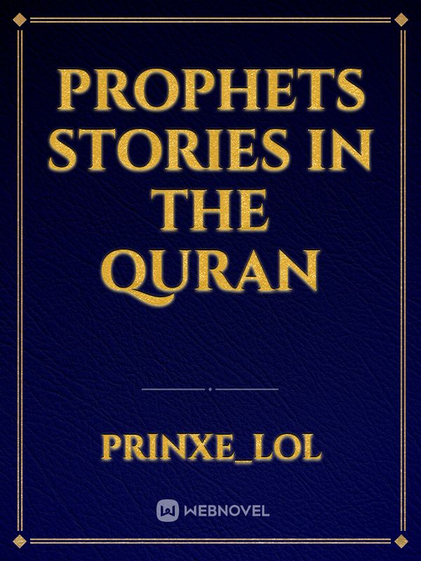 Prophets Stories in the Quran Book