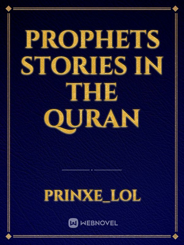 Prophets Stories in the Quran Book