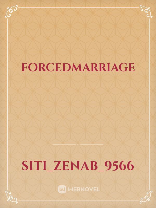 ForcedMarriage Book