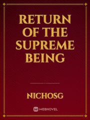 Return of the Supreme Being Book