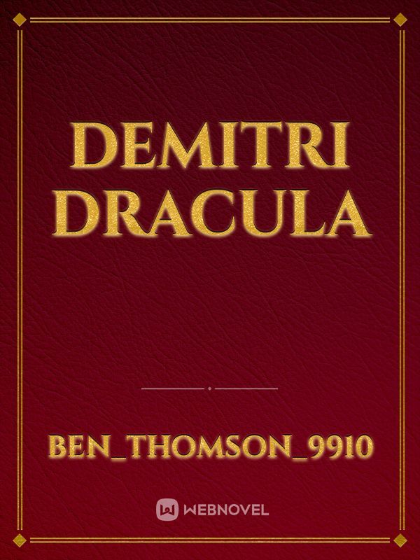 Demitri dracula Book
