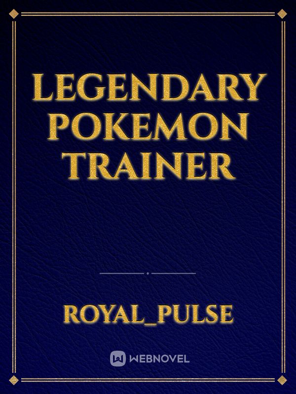 Legendary Pokemon Trainer Book