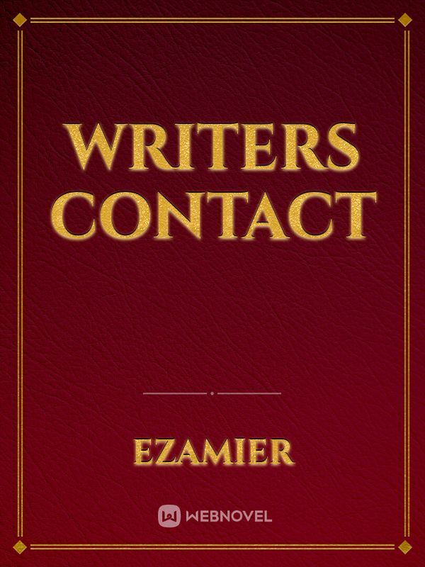 writers contact Book