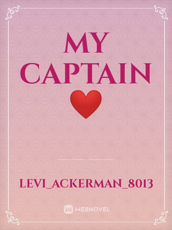 My captain ❤️ Book