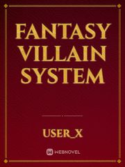 Fantasy villain system Book