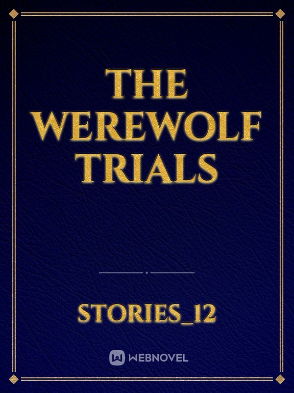 The werewolf trials Book