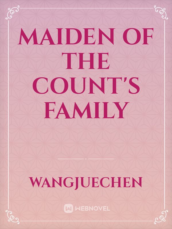 Maiden of the Count's family Book
