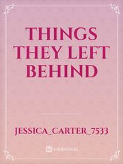Things They Left Behind Book